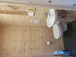 Separate guest toilet in the holiday home