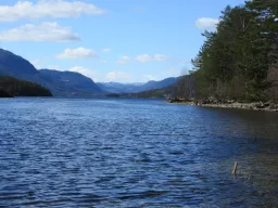 Lake Vråvatn in Telemark