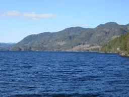 Landscape near Fyresdal in Telemark